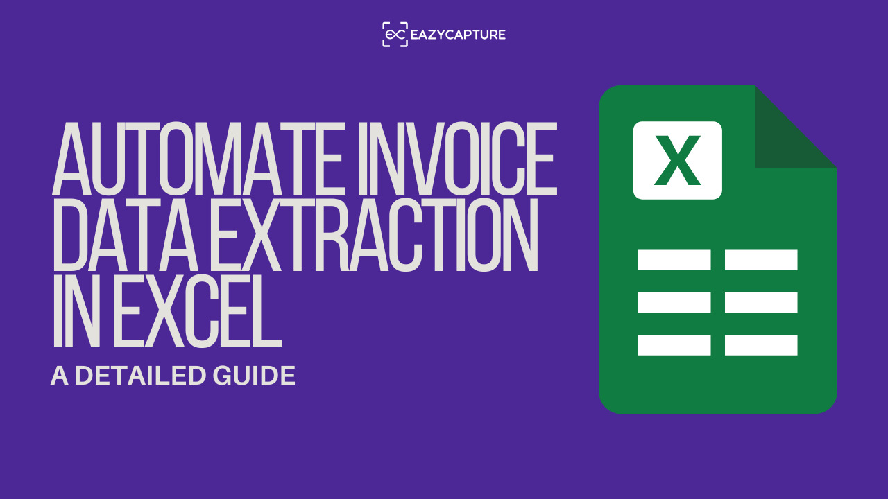 How to Automate Invoice Data Extraction in Excel?